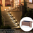 Wireless Solar Deck Lights Outdoor Pack of 4